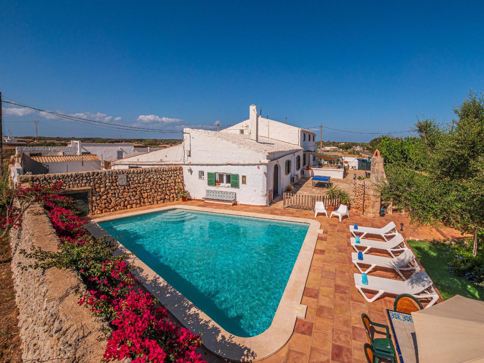 Casa Rural Menorquina Con Piscina Y Barbacoa Sant Climent Екстериор снимка